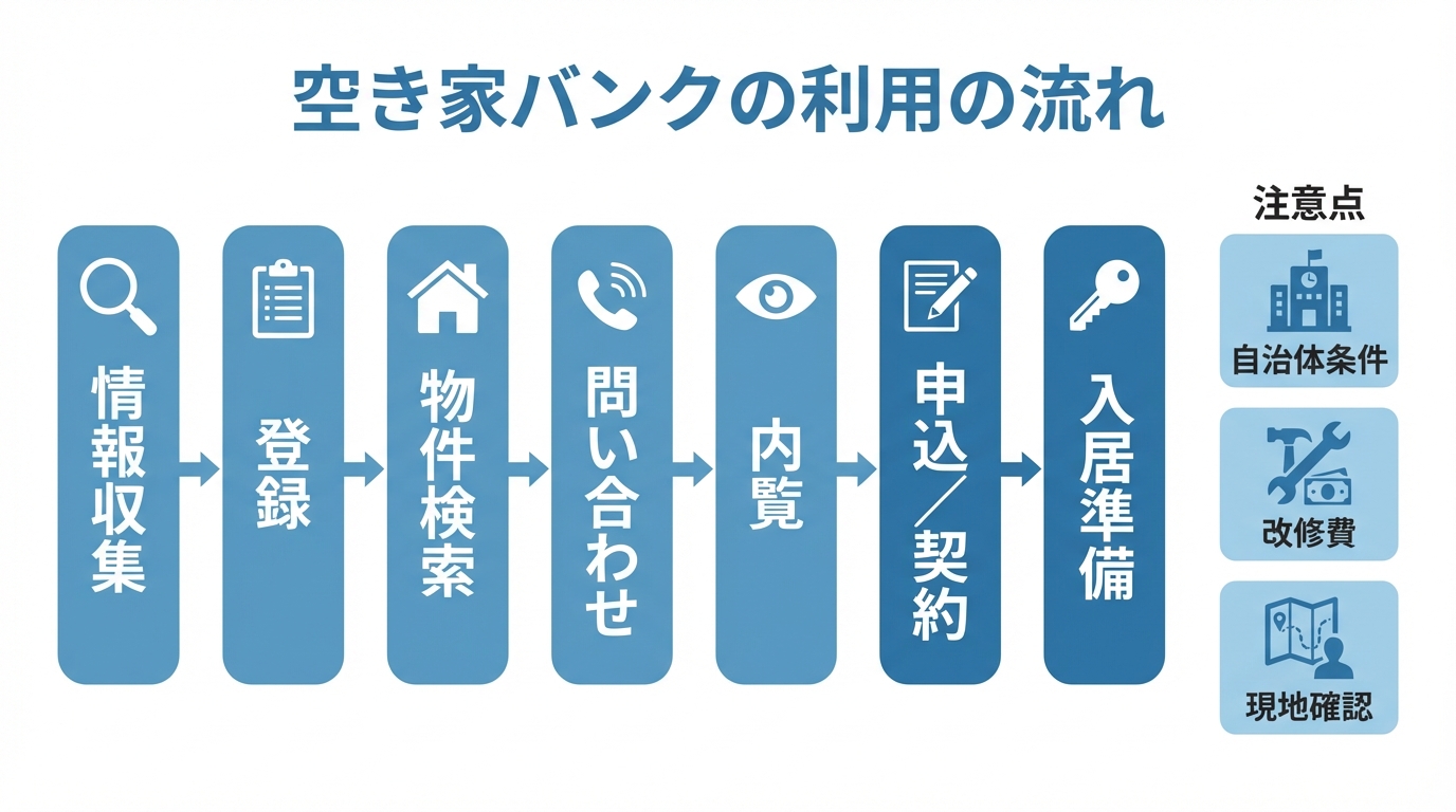 空き家バンクの仕組み