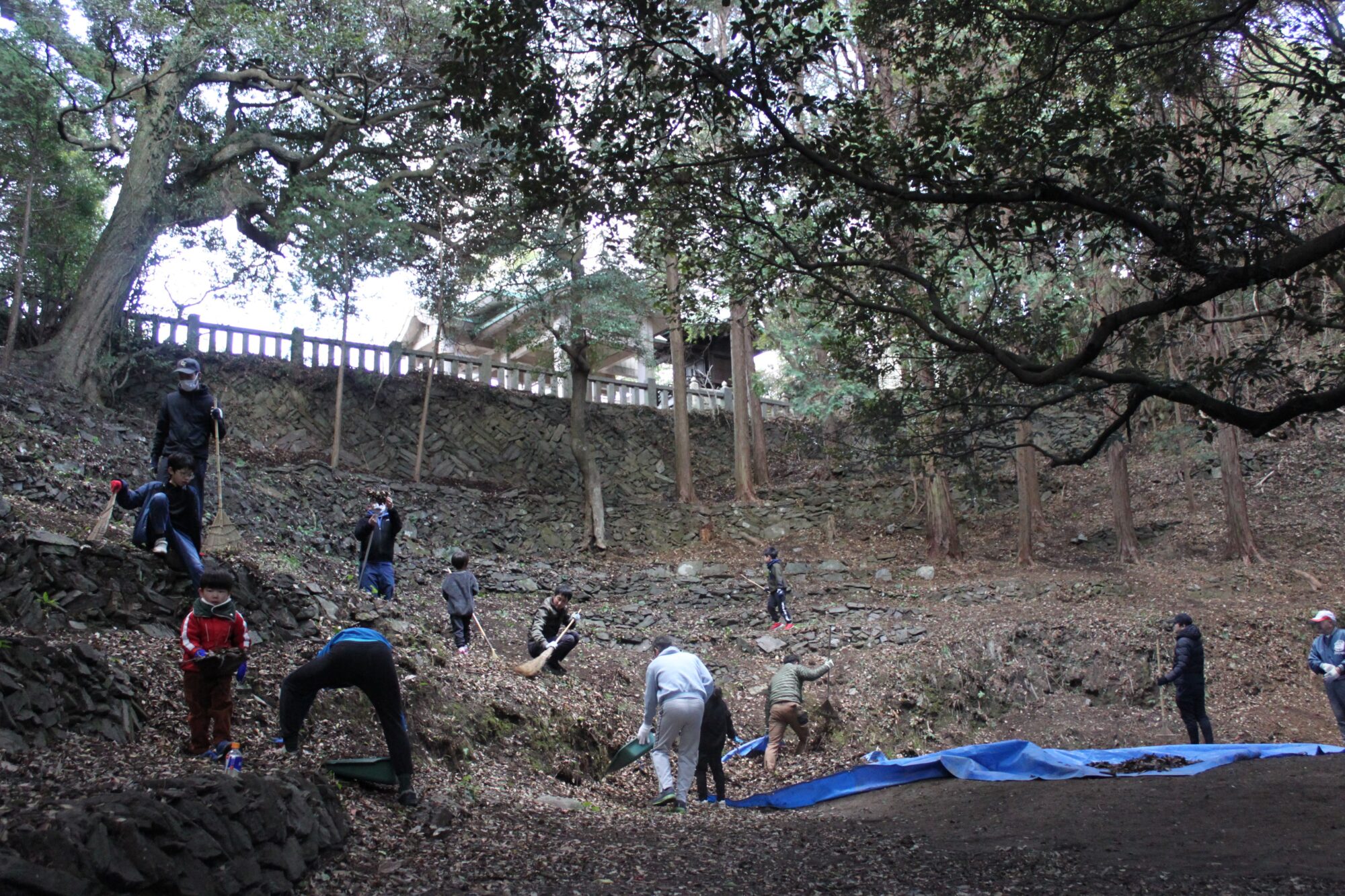 むろづみ空想計画舎の活動を家族で参加