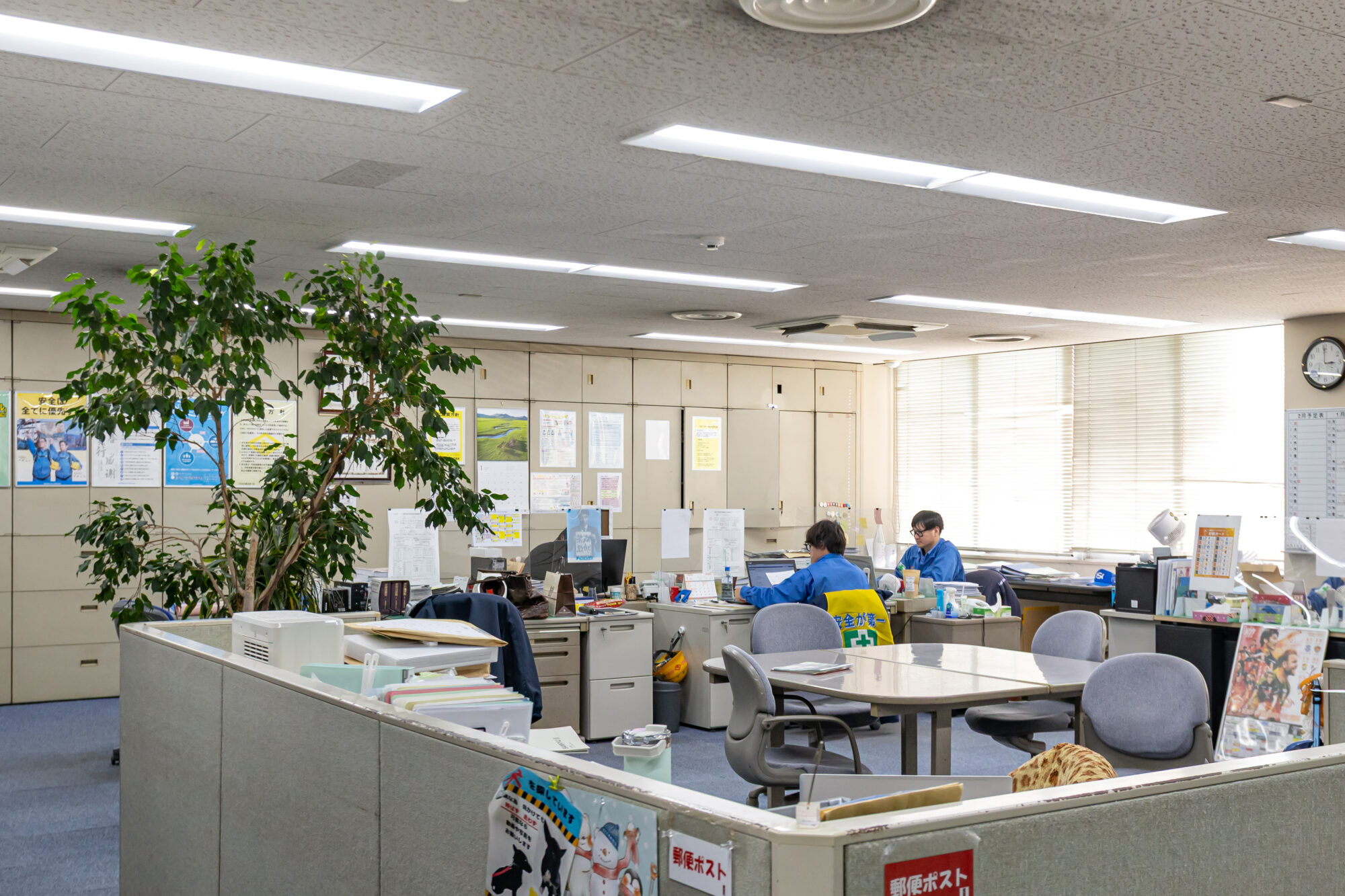 山九山口ビジネス 光事務所内